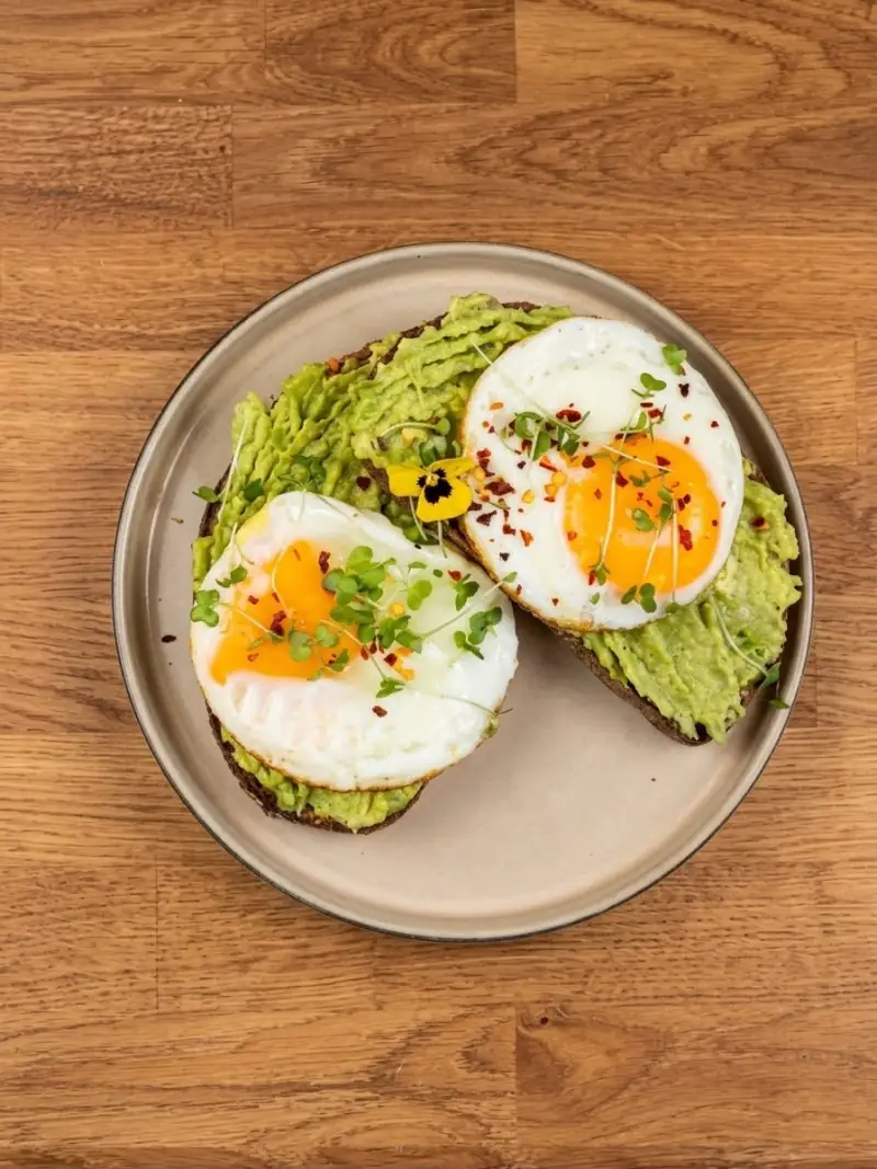 Avocado Toast with Eggs